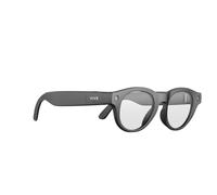 HTC VIVE Eagle - AI Glasses - Unisex - Charcoal Black - Pantos | Adaptive Lenses, Gemini or ChatGPT AI with built-in privacy, ZEISS UV Lenses, 12MP Camera - 3K Video, Open-Ear Speakers