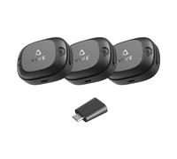3-Pack HTC VIVE Ultimate VR Tracker and Wireless Dongle for VIVE XR El