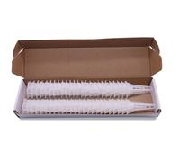 HTCWMD 50 Pack Grow Baskets Hydroponics Seed pods Basket Compatible with aero Garden Grow Sponge Starter pods，White