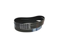 HTD 2M Rubber Timing Belt Length 118 120 126 130 136 142 158mm Width 4-15mm Drive Toothed Belt 2M-120 Vacuum Cleaner Belt 2M-142(2M-320mm-160Teeth,1PCS_5MM)