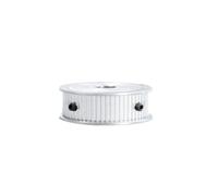 HTD-3 M-60T Timing Pulley AF BF Shape Bore 8/10/12/14/15/16/18/20mm Aluminum Synchronous pulley wheel Slot Width 10/15mm Pitch 3mm(AF-Bore 20mm,Belt width 10mm)