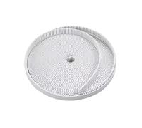 HTD 5M Polyurethane Synchronous Belt | 10mm-40mm Width | Timing Transmission Belt for 3D Printers & CNC Machines(White,1meter 20MM)