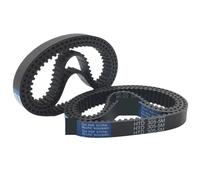 HTD 5M Rubber Timing Belt Width 15mm Perimeter 345/350/355/360/365/370/375/380/385/390/395/400/405/410/415/420mm 1Pcs(5M-385mm)