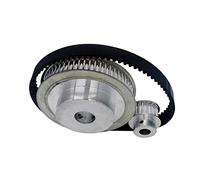 HTD 5M Timing Belt Pulley 15mm Width 405mm Belt 60 Teeth 20Teeth 3:1 Ratio Synachronous Pulley 5mm 6mm 8mm 10mm 12mm 14mm 15mm 16mm 19mm 20mm 22mm 24mm 25mm Transmission Pulley (60T-25mm, 20T-14mm)