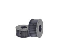 HTD 8M Timing Pulley 45 Steel 25Teeth Belt Width 40mm Bore 8-28mm 1Pcs(Bore 18mm)