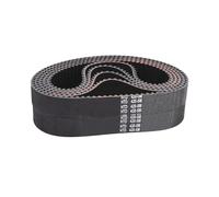 HTD5M Closed Loop Rubber Timing Belt Length 285-410mm Width 8/10/15/20/25/30/40mm Transmission Belt(370mm,40mm)