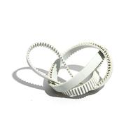 HTD5M Timing Belt 4600-4645 White PU Polyurethane Conveyor Belt 15/20/25/30mm Width Toothed Transmission for Efficient Power Transfer