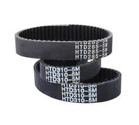 HTD5M Timing Belt HTD 5M Closed Loop Synchronous Belts Length 525 530 535 540 545 550 560 565 570 575mm Width 10/12/15/20/25/30mm Drive Belt Replacement(5M-525mm(105T),12mm)