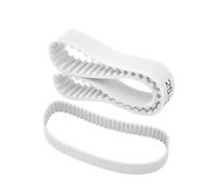 HTD8M PU Timing Belt Width 15mm 8M White Perimeter 688-1000mm Closed Loop Gear 1Pcs(HTD 8M-992mm)