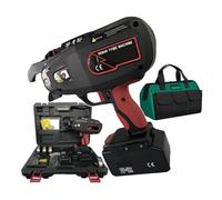HTDRE Automatic Rebar Binding Machine | 18.5V Electric Steel Bar Tie Tool | Efficient for Ground Pipes and Bridges Construction