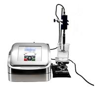 HTDRE Lab Hand Held High Speed Homogenizer Emulsifier Disperser Cell Crushing Mixer, for Cells Homogenization & Emulsification & Mixing, 1-600ml Capacity, w/Probes, Stand/Handheld Use 6mm