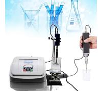 HTDRE Ultrasonic Homogenizer, Lab Mini Cell Disruptor Sonicator, with Digital Control, On/Off Pulse Timer, Processable Capacity <500ML, for Liquid Emulsification, Homogeneous Dispersion 10mmprobe