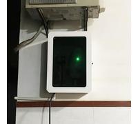 HTDRE Wall Mount Lock EV Charger Cover for Garage, Space Saving Outdoor EV Charger Enclosure, New Energy Vehicles Charging Station Protection Box, Weatherproof(White)