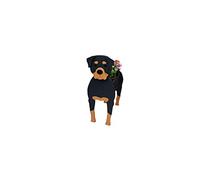 HTDZDX Dog Planter Plant Pots, Cute Animal Shaped Cartoon Flower Planter, Unique Dog Design Garden Plant Pots,Planters for Outdoor,Garden,Patio Decoration,Rottweiler,35 * 20 * 22cm