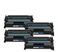 HTermTRY 1 10 Pack Yield Toner Cartridge Black W1480A 148A With Chip Compatible With Pro 4001dw 4001n MFP 4101fdw Printer(4PK W1480A)