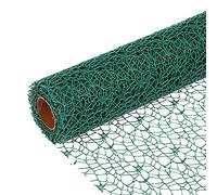 HTEZXFVX Deco Poly Mesh Ribbon,Decorative Mesh Roll DIY Colorful Gauze Ribbon Handmade Jacquard Net Wall Door Background Net Yarn Charm Photo Prop for Home School