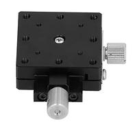 HTG - A40 Manual Sliding Stage | 40x40mm Dovetail Slot X - Axis Platform | Accurate Translation for Optical Equipment/Microscopes | ±7mm Stroke, 0.01mm Accuracy