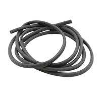 HTG Cable Sleeve - Fiberglass Tube, High Temperature Pipe Wire Wrap, Flexible & Insulated Cord Protector (1pc)(Black,2.5MMx40M)