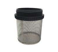 HTGAOO 1pcs Stainless Filter, 1/2" 3/4" 1" 1-1 * 2" 3" 4" Plastic Male Thread For Garden Irrigation Aquarium Water Pump Fillter(3")(2.5")