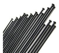 HTGAOO Cycling Mountain Bikespokes,36 Pcs Bicycle Spokes, 14G Stainless Steel Mountain Bike Spokes, 2.0Mm Straight Pull Spokes for MTB & Road Bike(282mm)
