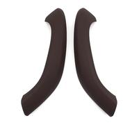 HTGMTGPACC for B&MW X1 X2 F48 F49 F39 2016 2017 2018 2019 2020 Car Interior Door Pull Handle Outer Cover Trim 5141 7417 514 R Inner Door Handle(Moka 2pcs Set)