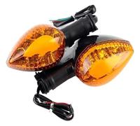HTGMTGPACC For Yam&aha FZ6 N/S/R FZ6R FZ1N FZ1 For Fazer FZ8 XJ6 For Diversion Front/Rear Turn Signal Indicator Light Motorcycle Blinker Lamp Motorcycle Turn Signal Light(Amber)