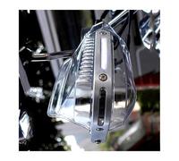 HTGMTGPACC Handlebar Hand Guards for Sh 125 Cr 125 Cb190R St1100 Cb1000R for Hor&net 900 Handguard Shield Handlebar Handle Protector with Light Motorcycle Protector(Clear-White Light)