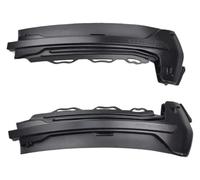 HTGMTGPACC Indicator Light Lamp For A3 8V S3 RS3 2013 2014 2015 2016 2018 2019 2020 LED Dynamic Side Mirror Turn Signal Arrow Flasher Indicator Light Assembly(Smoked)