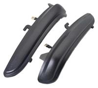 HTGMTGPACC Indicator Light Lamp For Peugeot 208 2008 For C3 For C4 Indicator Light Assembly LED Side Mirror Blinker Lights Sequential Turn Signal Lamps(Dynamic Smoked)