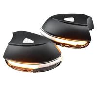 HTGMTGPACC Indicator Light Lamp For VW For Passat B7 CC For Scirocco For Jetta MK6 EOS Indicator Light Assembly Dynamic Side Rearview Mirror Turn Signal(Crystal white)