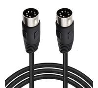 HTGuoji 7 Pin DIN Cable, Din 7 Pin Male to Male Professional Premium Controller Interface Audio Cable for Bang & Olufsen, Naim, Quad Stereo Systems (1.5 Meter)