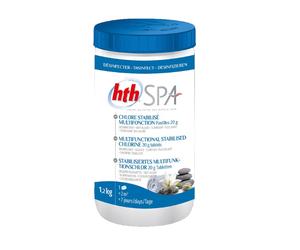 HTH Hot Tub Spa Multi Functional Chlorine Tablets - 1.2kg