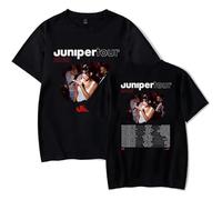 HTHDA Merch Joy Crookes UK&EU Tour 2025 Crewneck Casual T-Shirt, Street Trend Printed Short-Sleeve,Summer Short Sleeve New,Tee Unisex,Black,XXL