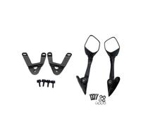 HTHRRFE 2024 Compatible With Yamaha XMAX 125 Scooter Rearview Mirrors Forward Moving Rear View Holder Bracket Mirror(Set 2a)