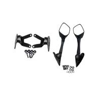 HTHRRFE 2024 Compatible With Yamaha XMAX 125 Scooter Rearview Mirrors Forward Moving Rear View Holder Bracket Mirror(Set 1a)