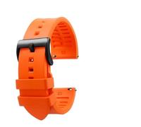 HTHRRFE 23mm 24mm Fluororubber Watchband Compatible With Casio PRW-6600 PRG-600 PRW-60/30/50/70YT PRJ-B001 WatchStrap Orange Green Brown Watch Chain(Orange-Black,23mm)