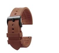 HTHRRFE 23mm 24mm Fluororubber Watchband Compatible With Casio PRW-6600 PRG-600 PRW-60/30/50/70YT PRJ-B001 WatchStrap Orange Green Brown Watch Chain(Brown-Black,23mm)