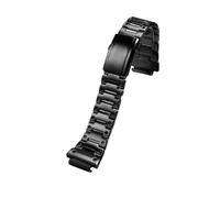 HTHRRFE Compatible With Casio GSHOCK DW-H5600 Dw-h5600mb Men Watch Chain Case Solid Stainless Steel Watch Strap Bracelet Metal Bezel Accessories(Black only strap)