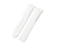 HTHRRFE Compatible With Omega Joint Swatch Woven Pattern Planet Men Women Watch Strap Silicone Outdoor 20mm Rubber Watchband(White-No)