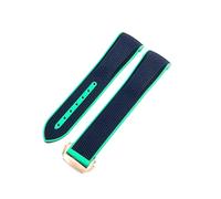 HTHRRFE Compatible With Omega Joint Swatch Woven Pattern Planet Men Women Watch Strap Silicone Outdoor 20mm Rubber Watchband(Peacock Green-RS-Z3)