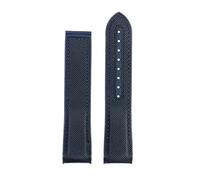 HTHRRFE Compatible With Omega Seamaster 300 Observatory Ocean Universe 600 Quarter Orange 20mm 21mm 22mm Nylon Silicone Rubber Bracelet Watch Band(BLACK GRAY,20mm)