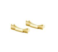 HTHRRFE Compatible With Rolex Solid Steel End Link Perfect Fit The Dial Black Water Green Water Ghost Watch Daytona Yacht Famous Accessories(All Golden,20mm)