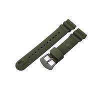 HTHRRFE Compatible With Seiko Watch Strap White Blue Black Canned Needle Buckle Diving Sne545p1 Men's Prospex Series Sne547p1 22mm Accessories(Green(SW)-Black)