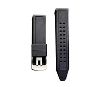 HTHRRFE Compatible With Swiss Luminox 7050 Series 23 20mm Outdoor Sports Allergy Secure Silicone Rubber Watchbands(Dark Blue-Black-K18,23mm)