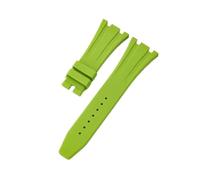 HTHRRFE Get The Perfect Compatible With AP Aibi 15703 Watch With This Black Silicone Watchband - Resin Rubber And Silicone Accessories Included(LightGreen-No Buckle)
