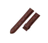 HTHRRFE Handmade Genuine Leather Watch Strap Compatible With Tissot 1853 Le Locle T41 T006 Starfish Junya Duruer Men And Women 19mm Watchband(Brown-No buckle,21mm)