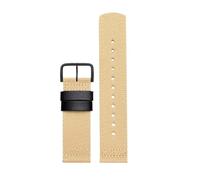 HTHRRFE Rubber Watch Strap Compatible With Casio PROTREK Series PRG-601/YB PRW-6611/6621Y Flat Interface Silicone Watch Strap 24mm(B khaki black)