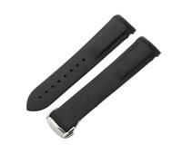 HTHRRFE Silicone Watch Strap Compatible With Omega Watch AT150 SeaMaster 007 Men's Universe Ocean Series Rubber Sports Strap Compatible With Seiko 20 22mm(Black(No line)-ST-Z3,22mm)