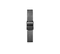 HTHRRFE Soft Thin Cowhide Watch Band Compatible With Lolarose DW Daniel Wellington OB Female Green Black White Red Small Size Watch Strap 8 10mm(ML-S6-Black,12mm)