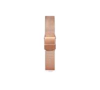 HTHRRFE Soft Thin Cowhide Watch Band Compatible With Lolarose DW Daniel Wellington OB Female Green Black White Red Small Size Watch Strap 8 10mm(ML-S6-Rose,14mm)